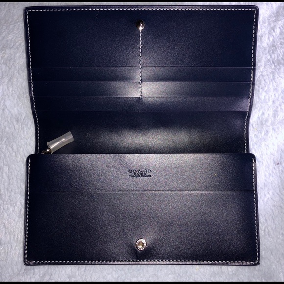 Goyard Richelieu Wallet Navy Blue - Picture 2 of 6